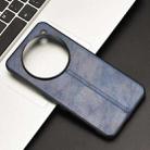 For Nothing Phone 3a Pro Cow Pattern Sewing Card Bag Phone Case(Blue) - 2
