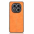 For Redmi Note 14 Pro 5G Cow Pattern Sewing Back Cover Phone Case(Yellow) - 3