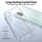 For Samsung Galaxy A07 4G Scratchproof Acrylic TPU Phone Case(Transparent) - 3