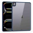 For iPad Pro 13 2024 Ming Shield Series PC Hybrid TPU Tablet Case(Blue) - 1