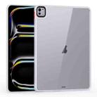 For iPad Pro 13 2024 Ming Shield Series PC Hybrid TPU Tablet Case(White) - 1