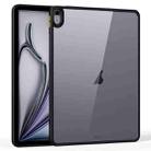 For iPad Air 13 2024 Ming Shield Series PC Hybrid TPU Tablet Case(Black) - 1