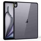 For iPad Air 11 2024 Ming Shield Series PC Hybrid TPU Tablet Case(Black) - 1