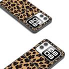 For Huawei nova Flip Black Frame Leopard Phone Case(Golden Leopard) - 3