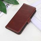 For Samsung Galaxy A56 5G Magnetic Crazy Horse Texture Genuine Leather RFID Phone Case(Brown) - 2