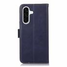 For Samsung Galaxy A17 5G Magnetic Crazy Horse Texture Genuine Leather RFID Phone Case(Blue) - 3
