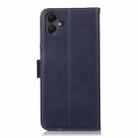 For Samsung Galaxy A07 5G Magnetic Crazy Horse Texture Genuine Leather RFID Phone Case(Blue) - 3