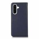 For Samsung Galaxy A17 5G KHAZNEH Nappa Top Layer Cowhide Leather Phone Case(Blue) - 3