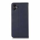 For Samsung Galaxy A07 5G KHAZNEH Nappa Top Layer Cowhide Leather Phone Case(Blue) - 3