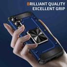 For Samsung Galaxy S23 FE 5G Shockproof Metal Holder Phone Case(Blue) - 3