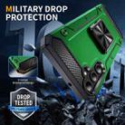 For Samsung Galaxy A05s Shockproof Metal Holder Phone Case(Green) - 2