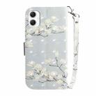 For Samsung Galaxy A06 4G 3D Colored Horizontal Flip Leather Phone Case(Magnolia) - 3