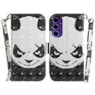 For Samsung Galaxy A16 5G 3D Colored Horizontal Flip Leather Phone Case(Angry Bear) - 1