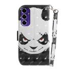For Samsung Galaxy A16 5G 3D Colored Horizontal Flip Leather Phone Case(Angry Bear) - 3