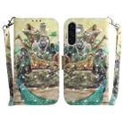 For Samsung Galaxy A26 5G 3D Colored Horizontal Flip Leather Phone Case(Zoo) - 1
