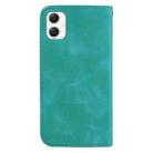 For Samsung Galaxy A06 4G Seven-shaped Embossed Leather Phone Case(Green) - 3