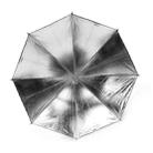 Godox UB002 Photography Studio Reflector Diffuser Umbrella, Size:33 inch 84cm(Black Silver) - 3