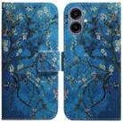For Samsung Galaxy A06 4G Coloured Drawing Flip Leather Phone Case(Apricot) - 1