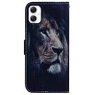 For Samsung Galaxy A06 4G Coloured Drawing Flip Leather Phone Case(Lion) - 3