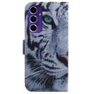 For Samsung Galaxy A16 5G Coloured Drawing Flip Leather Phone Case(Tiger) - 3