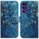 For Samsung Galaxy A16 5G Coloured Drawing Flip Leather Phone Case(Apricot) - 1
