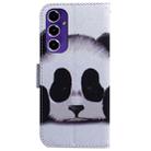 For Samsung Galaxy A16 5G Coloured Drawing Flip Leather Phone Case(Panda) - 3