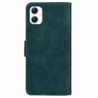 For Samsung Galaxy A06 4G Skin Feel Pure Color Flip Leather Phone Case(Green) - 3
