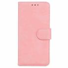 For Samsung Galaxy A06 4G Skin Feel Pure Color Flip Leather Phone Case(Pink) - 2