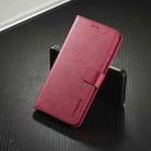 For Samsung Galaxy S25 5G LC.IMEEKE Calf Texture Leather Phone Case(Red) - 2