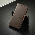 For Samsung Galaxy S25 5G LC.IMEEKE Calf Texture Leather Phone Case(Coffee) - 2