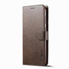 For Samsung Galaxy S25 5G LC.IMEEKE Calf Texture Leather Phone Case(Coffee) - 3