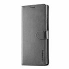 For Samsung Galaxy S25 Ultra 5G LC.IMEEKE Calf Texture Leather Phone Case(Grey) - 3