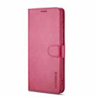 For Samsung Galaxy S25 Edge 5G LC.IMEEKE Calf Texture Leather Phone Case(Red) - 2