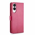For Samsung Galaxy S25 Edge 5G LC.IMEEKE Calf Texture Leather Phone Case(Red) - 3