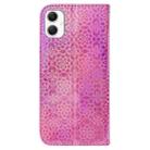 For Samsung Galaxy A06 4G Colorful Magnetic Buckle Leather Phone Case(Pink) - 3