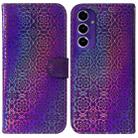For Samsung Galaxy A16 5G Colorful Magnetic Buckle Leather Phone Case(Purple) - 1