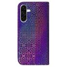 For Samsung Galaxy A36 5G / A56 5G Colorful Magnetic Buckle Leather Phone Case(Purple) - 3