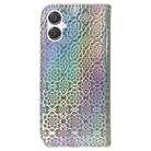 For Samsung Galaxy A25 5G / A25e JP Edition Colorful Magnetic Buckle Leather Phone Case(Silver) - 3
