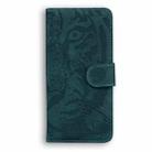 For Samsung Galaxy A36 5G / A56 5G Tiger Embossing Pattern Flip Leather Phone Case(Green) - 3