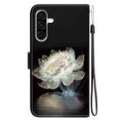 For Samsung Galaxy A36 5G / A56 5G Crystal Texture Colored Drawing Leather Phone Case(Crystal Peony) - 3