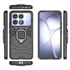 For Redmi K70 Ultra Global Shockproof PC + TPU Holder Phone Case(Black) - 3