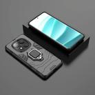 For Redmi Note 14 Pro 4G Global Shockproof PC + TPU Holder Phone Case(Black) - 2