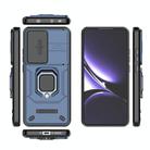 For Redmi Turbo 4 5G Sliding Camshield TPU + PC Shockproof Phone Case with Holder(Blue) - 3