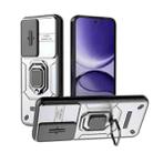 For Redmi Turbo 4 Pro 5G Sliding Camshield TPU + PC Shockproof Phone Case with Holder(Grey) - 1