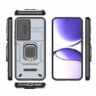 For Redmi Turbo 4 Pro 5G Sliding Camshield TPU + PC Shockproof Phone Case with Holder(Grey) - 3