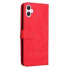 For Samsung Galaxy A06 4G Skin Feel Life Tree Metal Button Leather Phone Case(Red) - 3