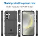 For Samsung Galaxy S25 5G Full Coverage Shockproof TPU Phone Case(Black) - 2