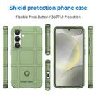For Samsung Galaxy S25 5G Full Coverage Shockproof TPU Phone Case(Green) - 2