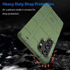 For Samsung Galaxy S25 Ultra 5G Full Coverage Shockproof TPU Phone Case(Green) - 3