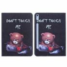 For Lenovo Xiaoxin Pad 11.5 / P11 Gen 2 Colored Drawing Leather Tablet Case(Bear) - 1